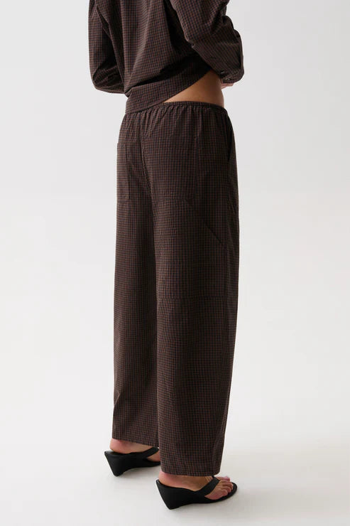 Theo Drawstring Poplin Pant - Hot Toddy
