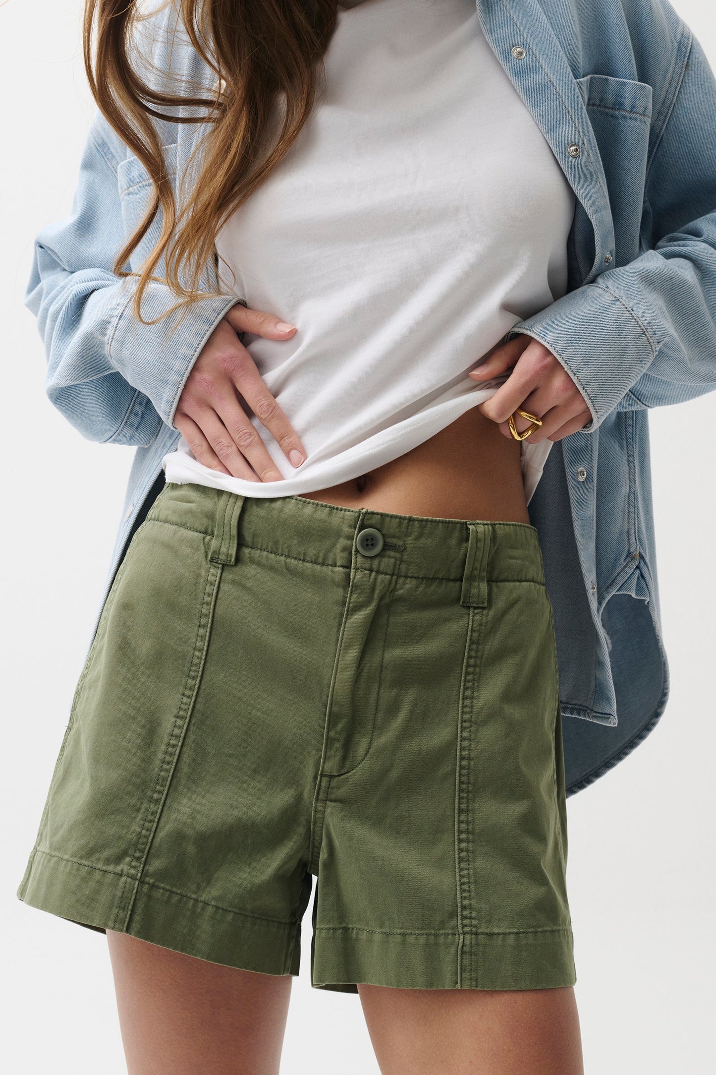 Pistola Mason Relaxed Utility Short - Meadow
