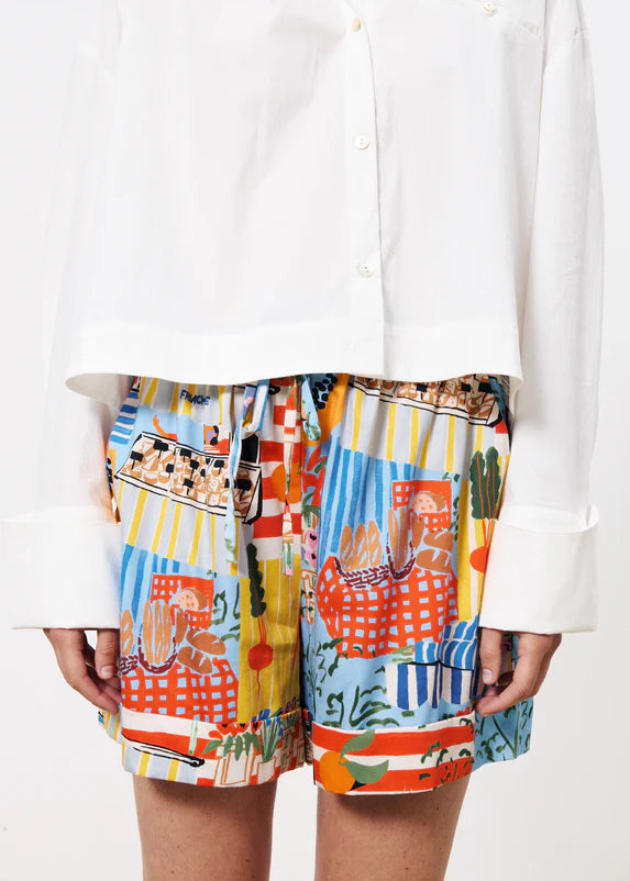 Annea Shorts - Marche Bleu