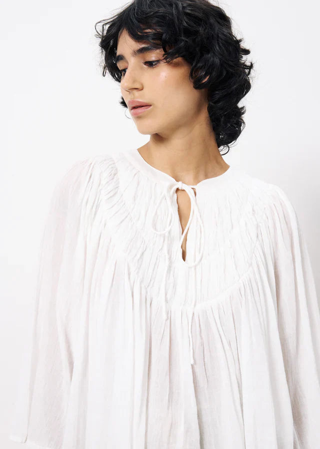 White Clovicia Blouse