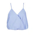Summer Poplin Bubble Top - Stripe