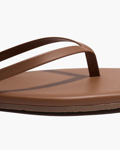 Square Toe Lilly Flip Flop - Ganache