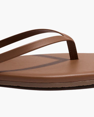 Square Toe Lilly Flip Flop - Ganache