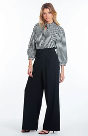 Sisley Plaid Blouse