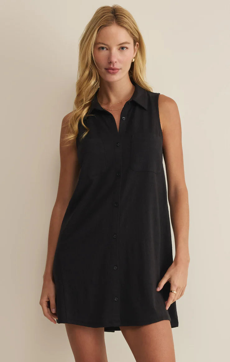 New Light Textured Mini Dress