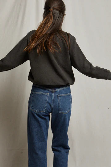 Ziggy - Inside Out Fleece in Vintage Blk