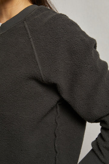 Ziggy - Inside Out Fleece in Vintage Blk