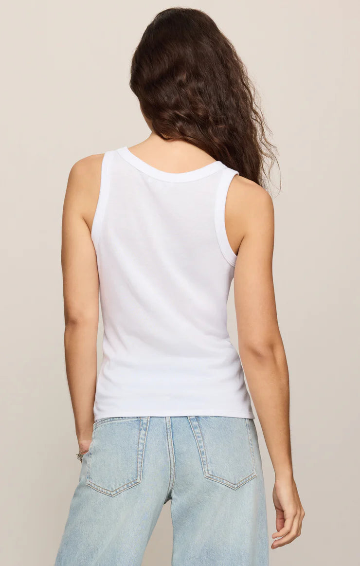 Select Airy Tank- White