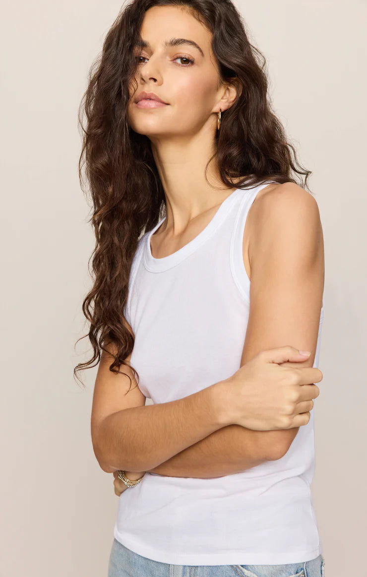 Select Airy Tank- White