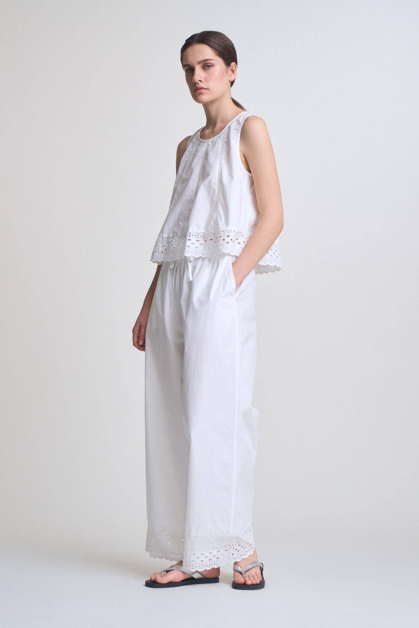 LACE INSET TANK