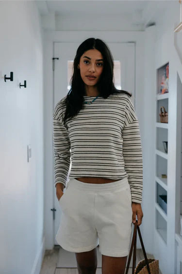 Bari French Terry Sweat Short