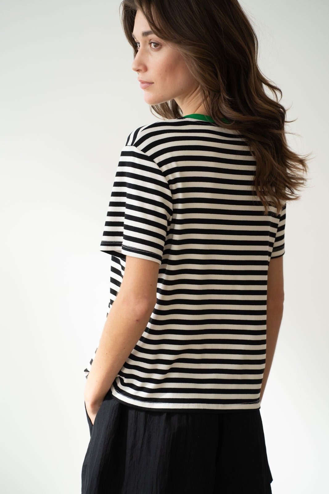 Black & White Striped T-Shirt
