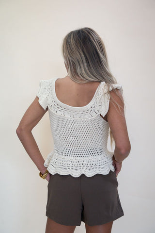 Bella Peplum Sweater