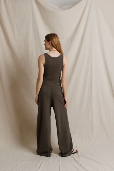 Blondie Tank - Dark Olive