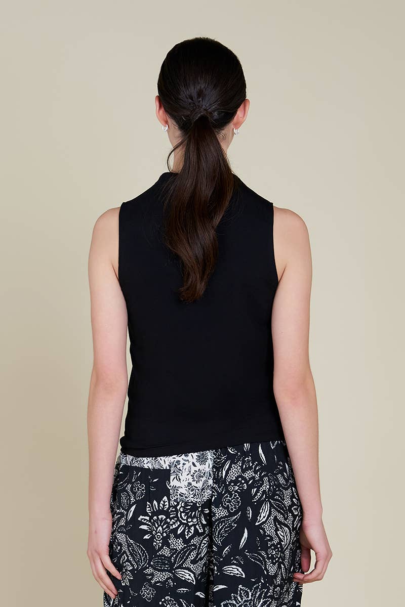 41747 - MOCK NECK MODAL TANK