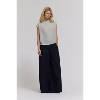 Mock Neck Loose Fit Top
