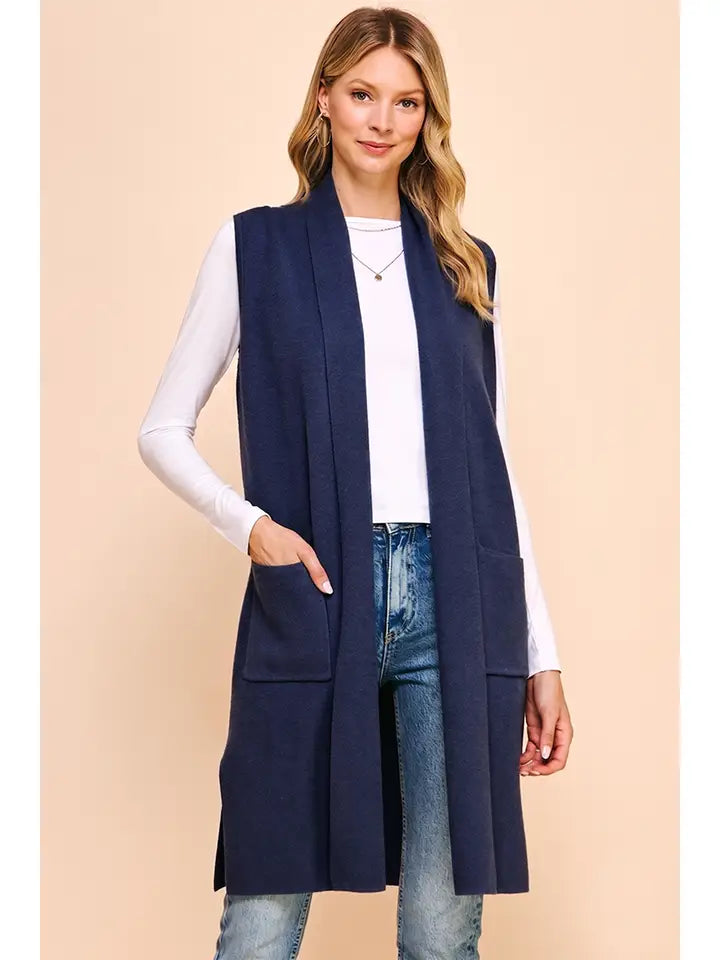 The Everly Long Vest