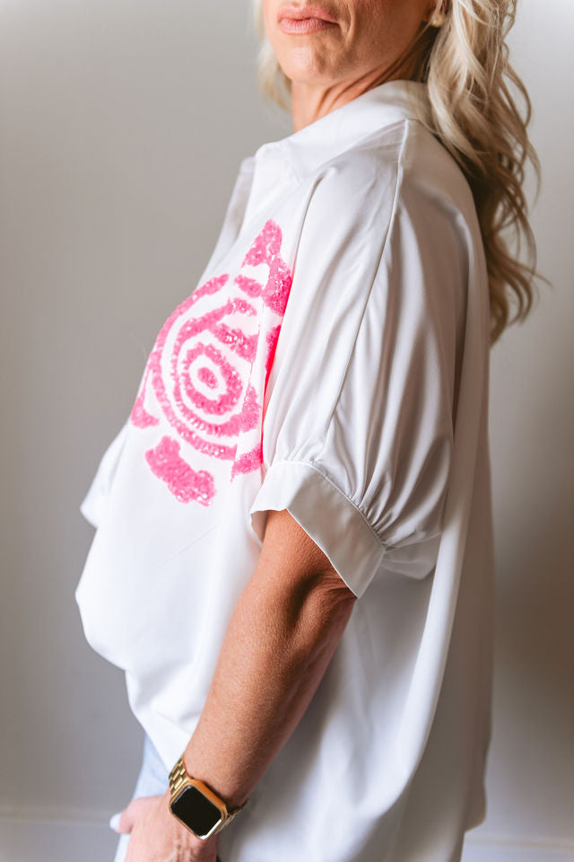 Neon Bloom Top