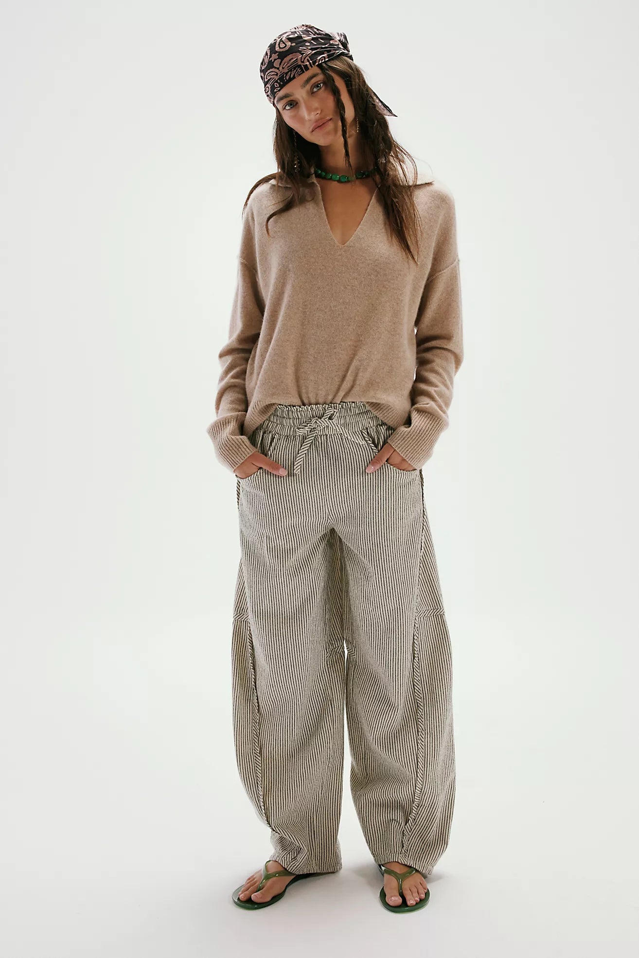 Something Good pull-on Barrel Pant