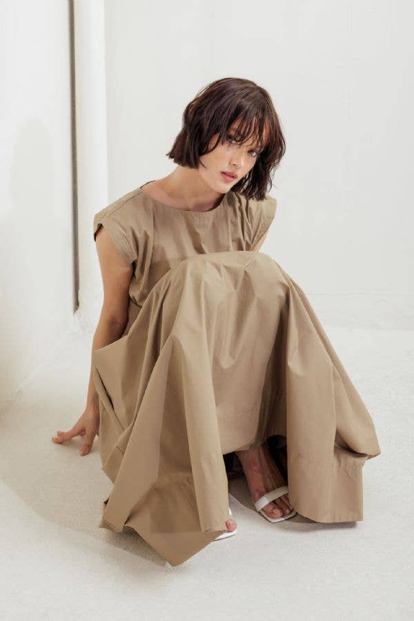 Mocha Midi Dress