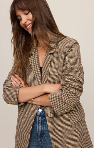 Evan Check Blazer