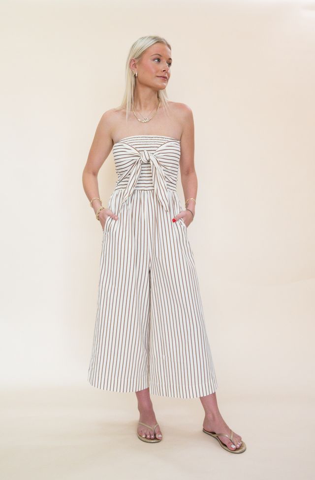 Elva Jumpsuit- Brown