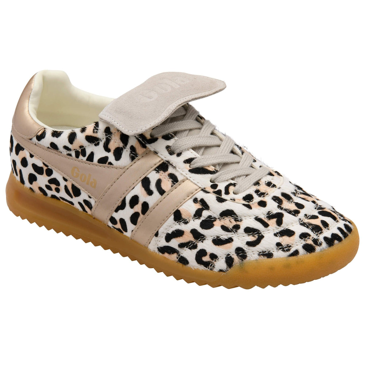 Stadium '86 Sahara Trainer - Snow Leopard/Gold