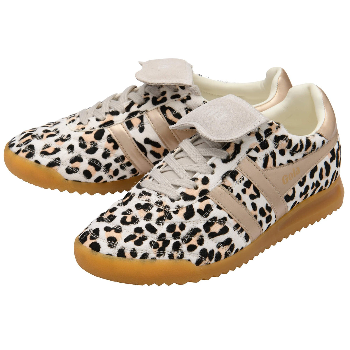 Stadium '86 Sahara Trainer - Snow Leopard/Gold