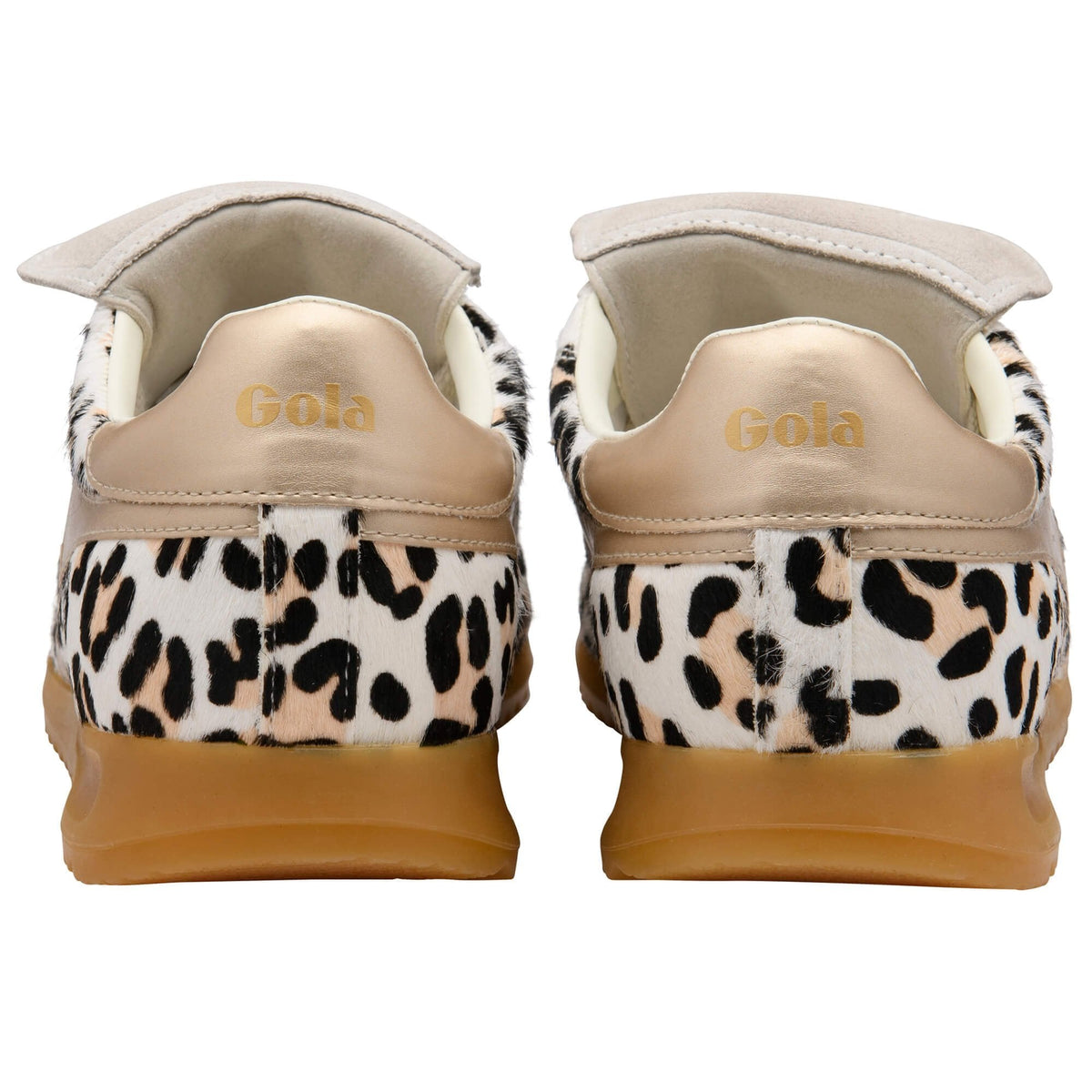 Stadium '86 Sahara Trainer - Snow Leopard/Gold