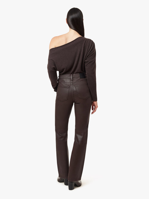 Logan Coated Bootcut Jean