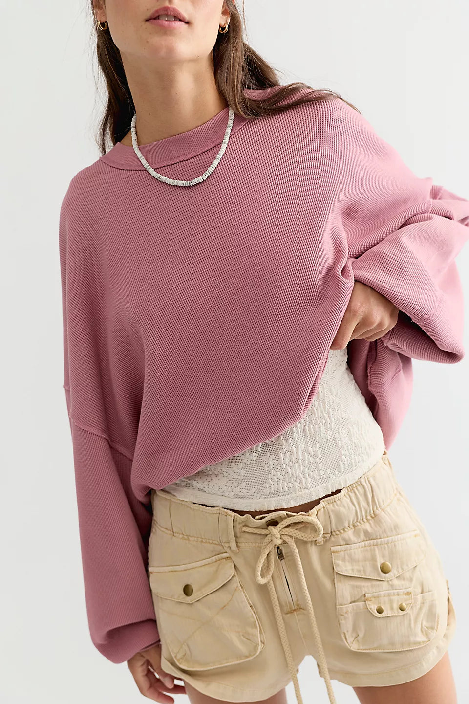 Skyline Tee - Rose Raisin