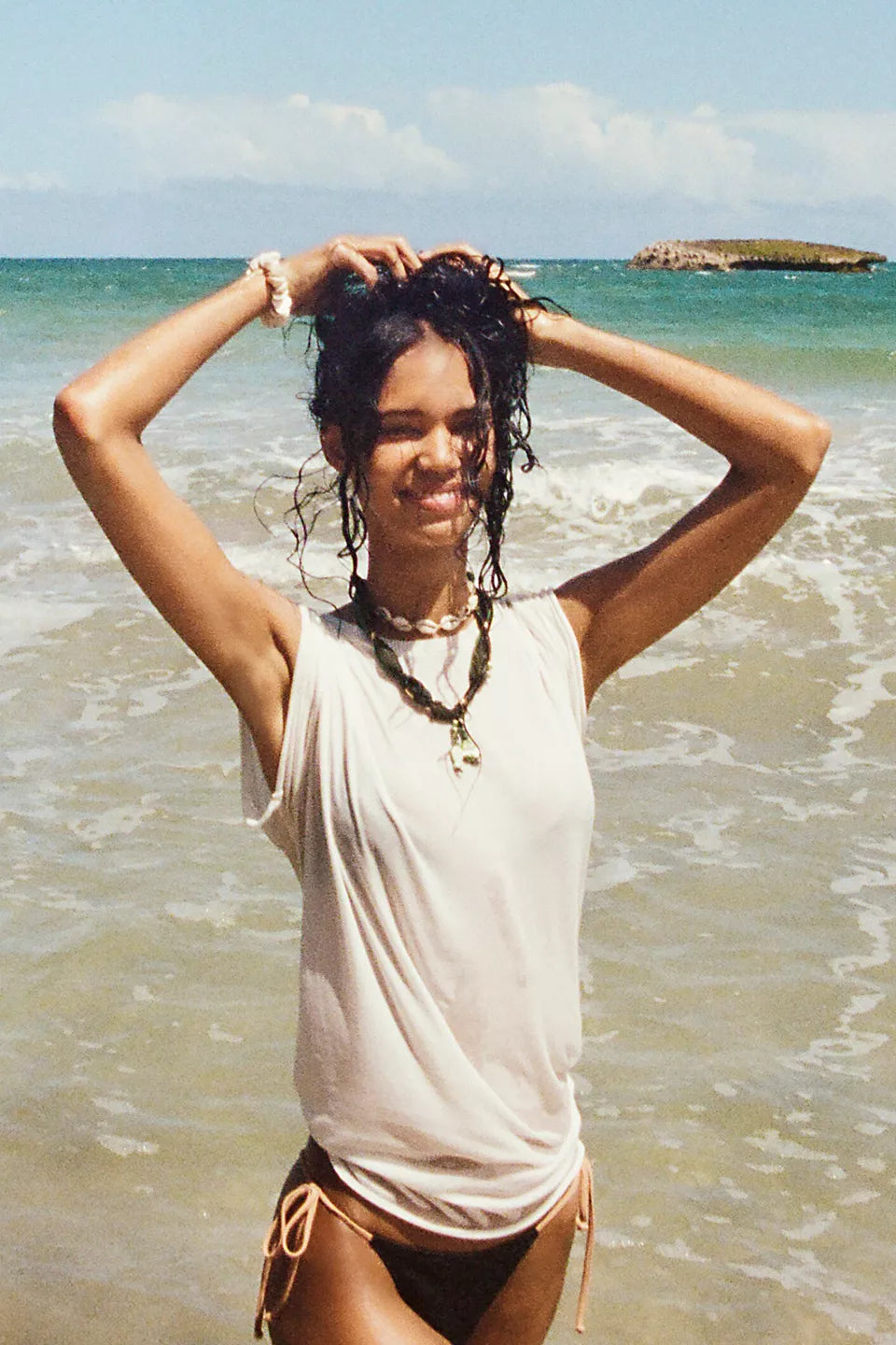 Free People Nina Tee - Ivory