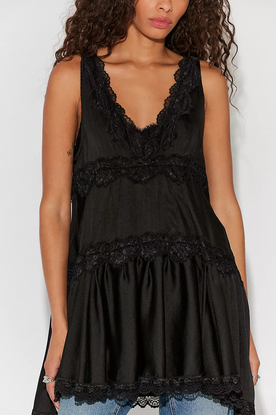 Free People In the Groove Mini Slip