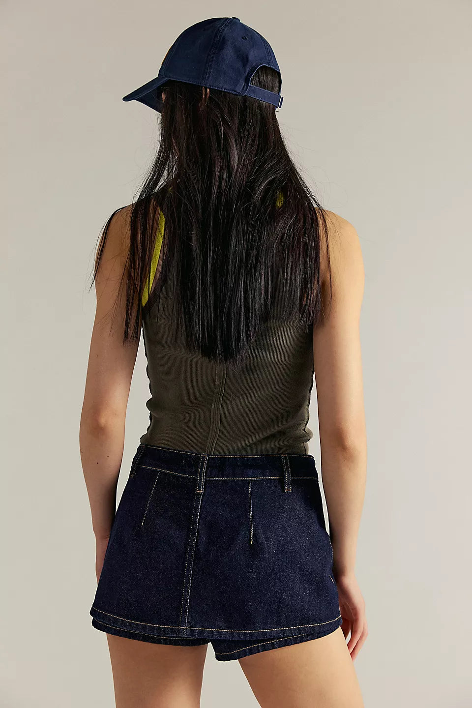 Galivanting Denim Skort
