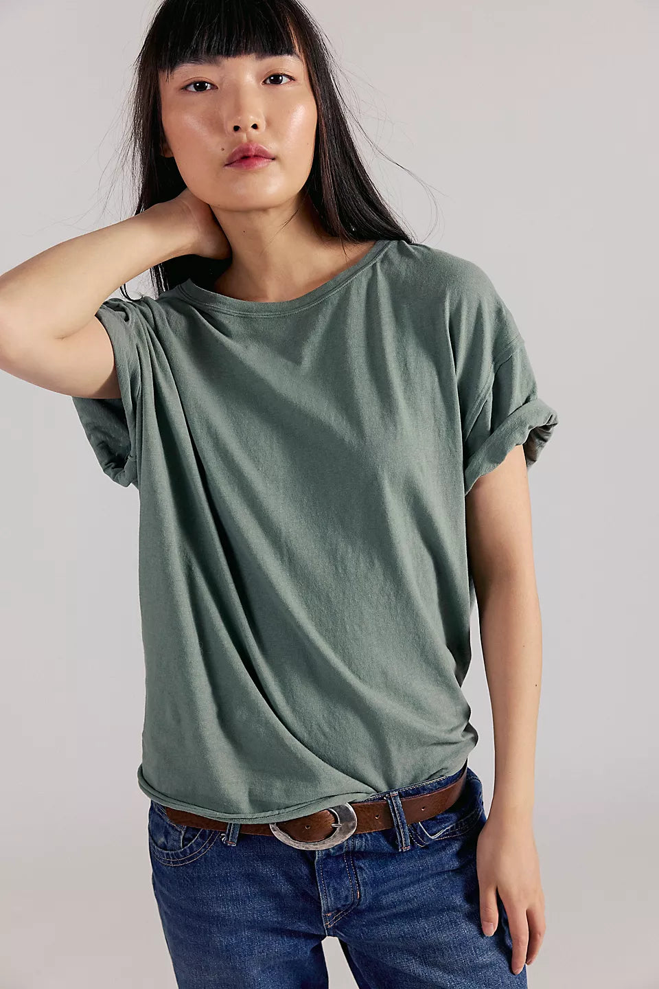 Free People Nina Tee - Olive
