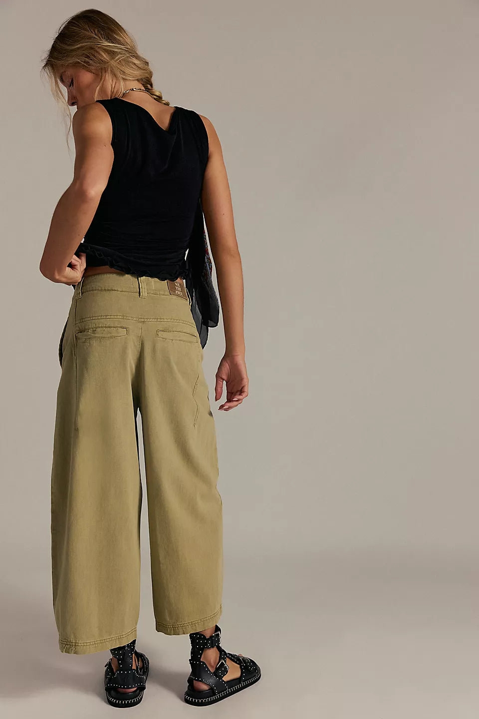 We The Free Lay Down Chino Trousers - Aloe