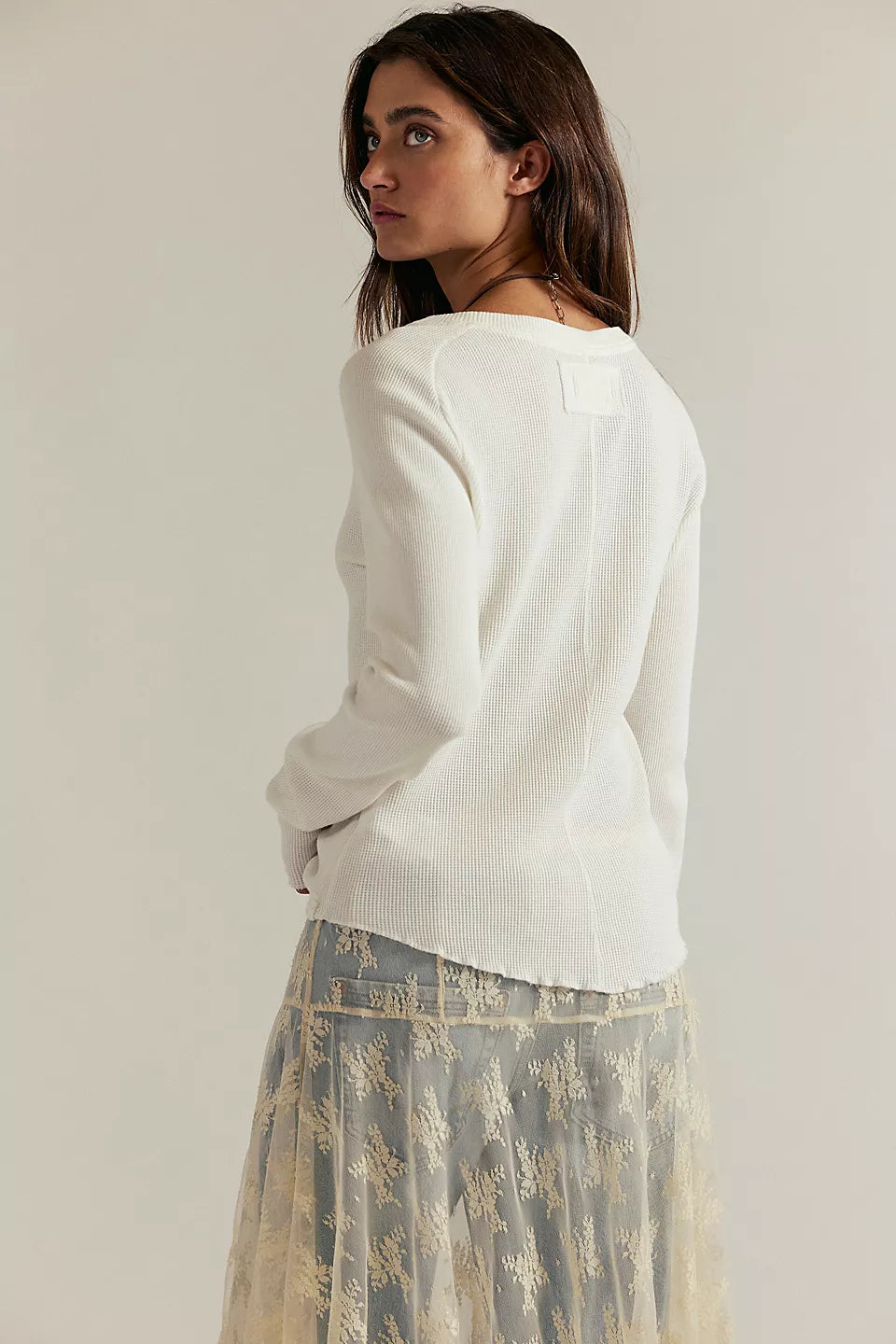 Easy Does It Tee - White
