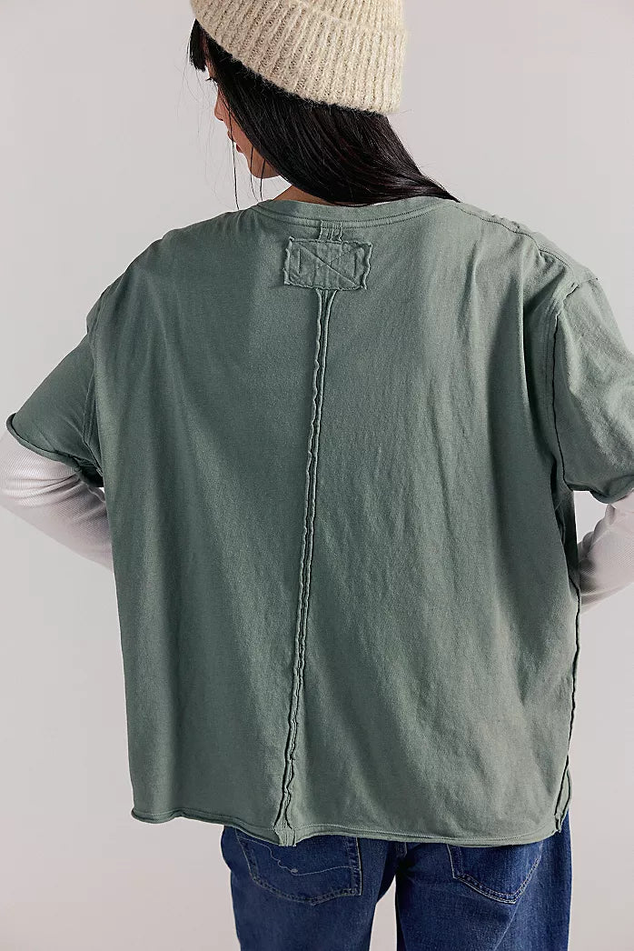 Free People Nina Tee - Olive