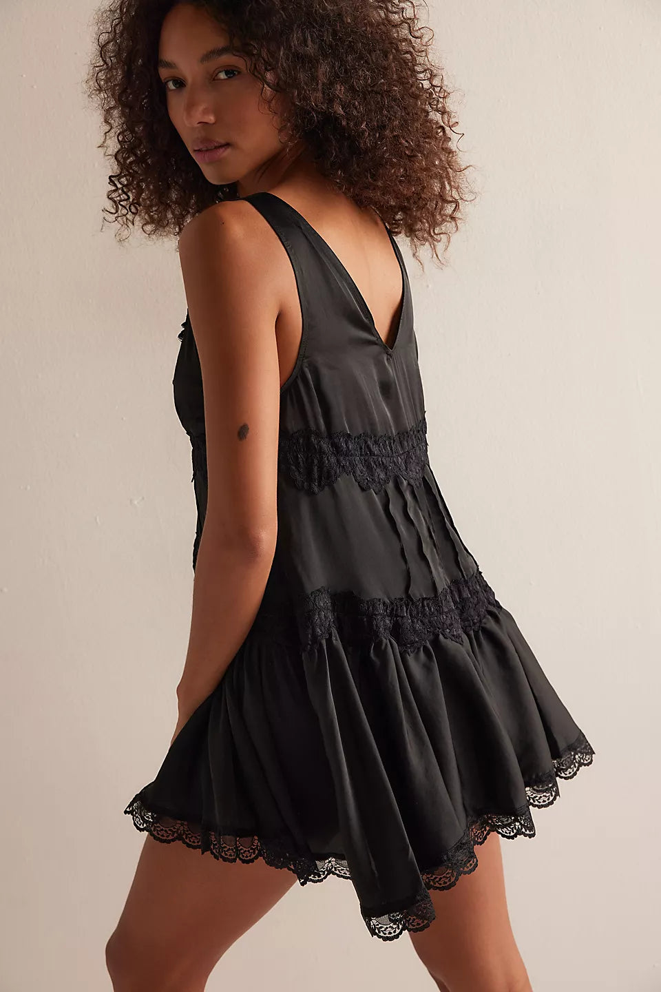 Free People In the Groove Mini Slip