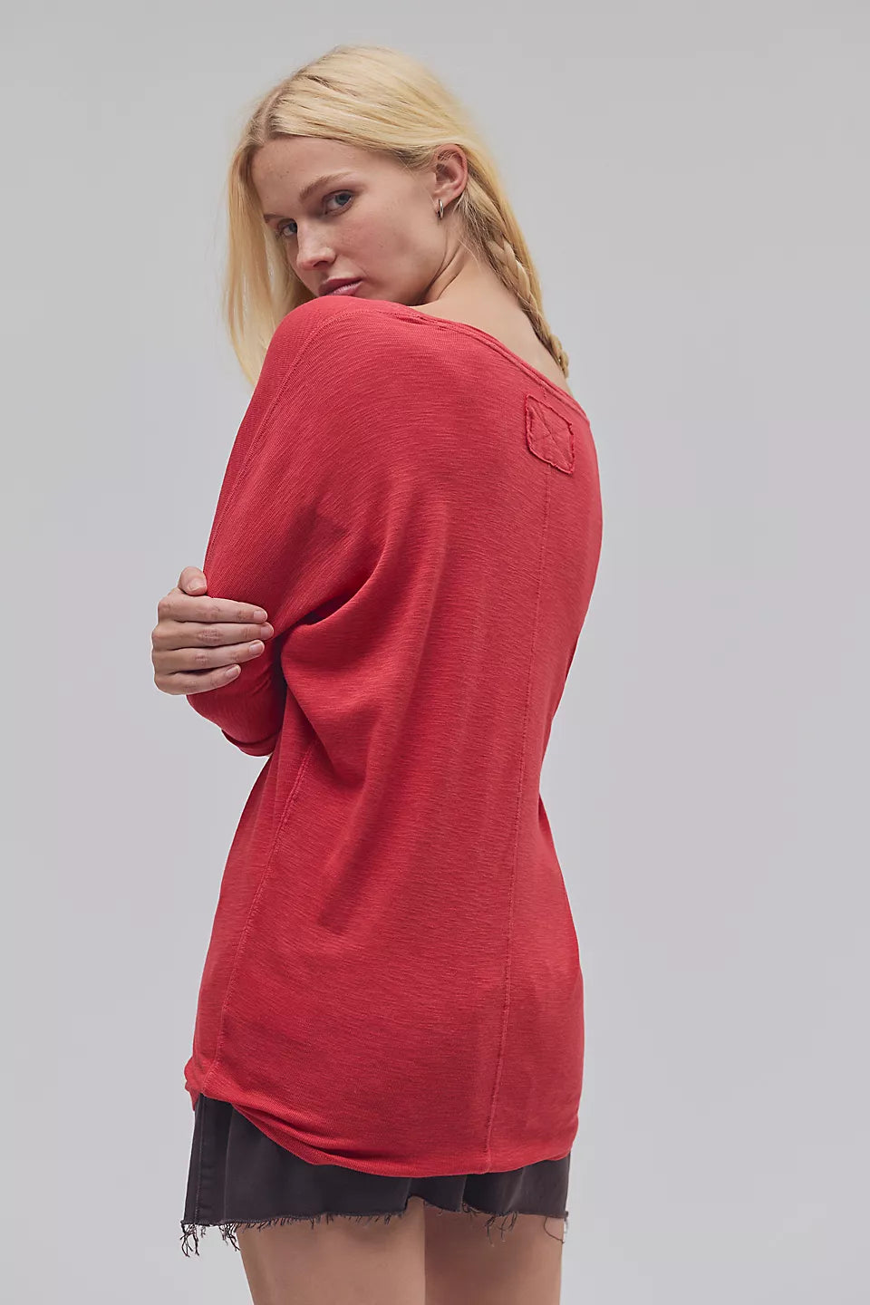 High Line Tee - Deep Claret