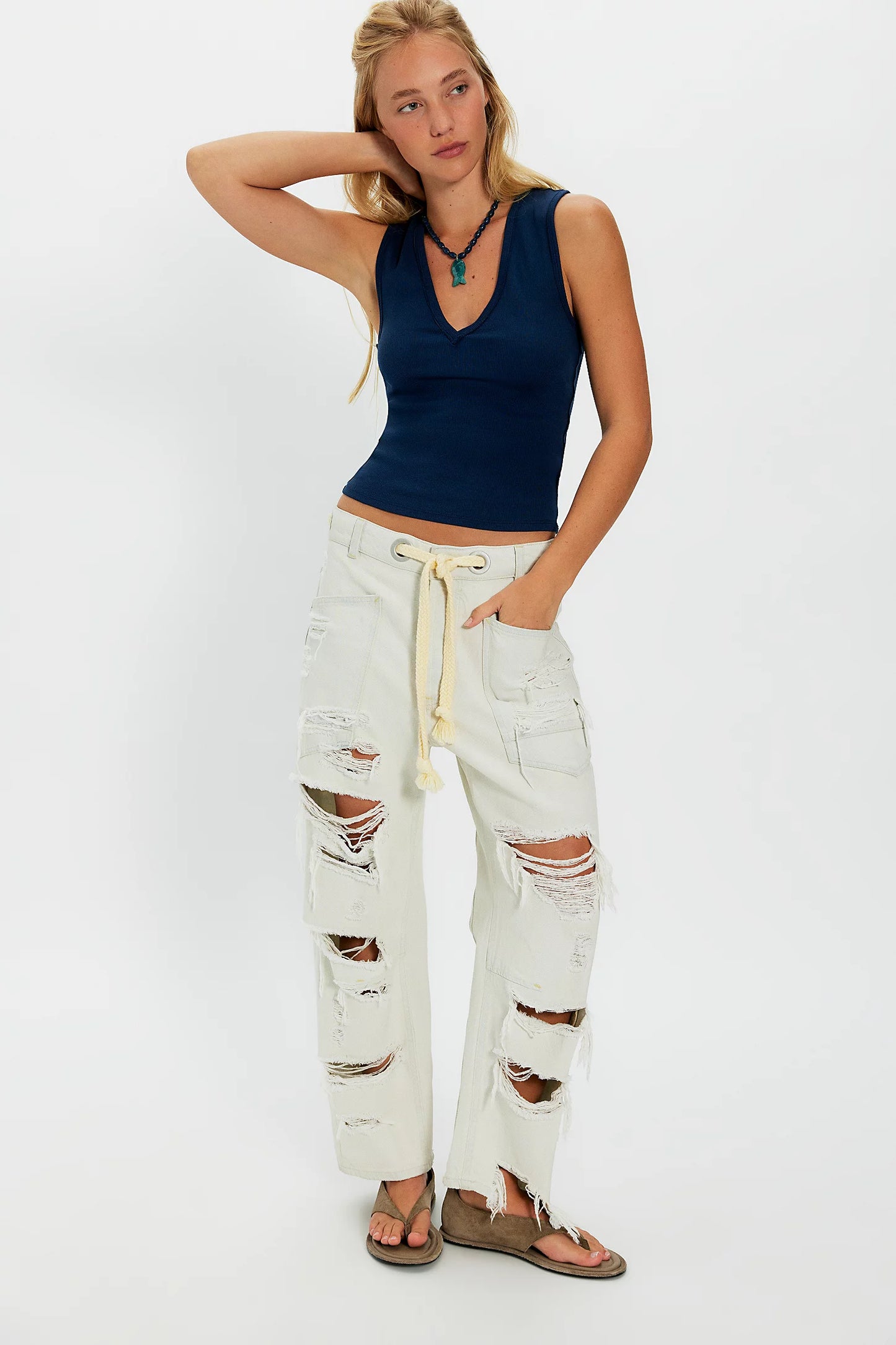 We The Free Neria V-Neck Tank Top