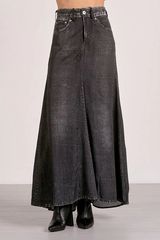 Jessa Skirt - Black Wash