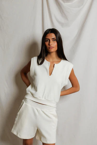 Sloane French Terry Muscle Tank