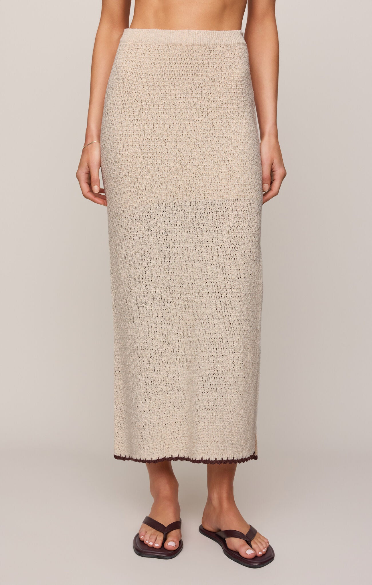 Yessenia Whipstich Skirt - Linen
