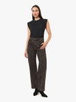 Blaine Animal High Rise Straight Jean