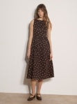 Brown Polka Dot Dress
