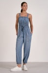 Denim Tank Jumpsuit