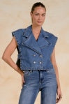 The Uptown Denim Vest