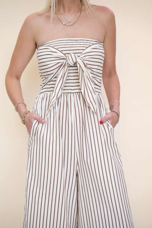 Elva Jumpsuit- Brown