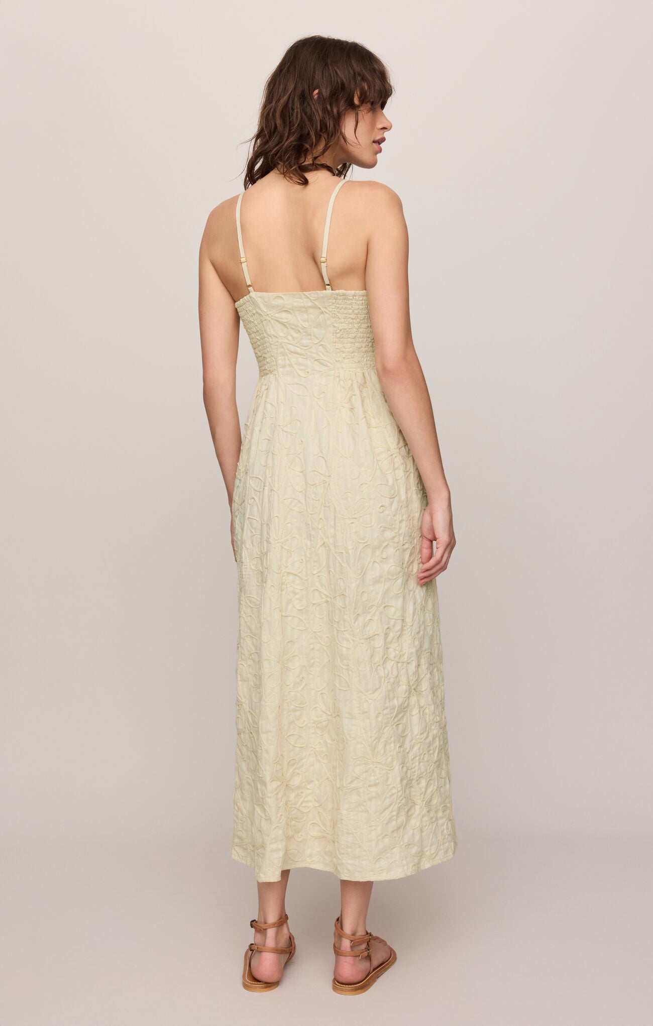 Z Supply Angel Eyes Textured Midi Dress